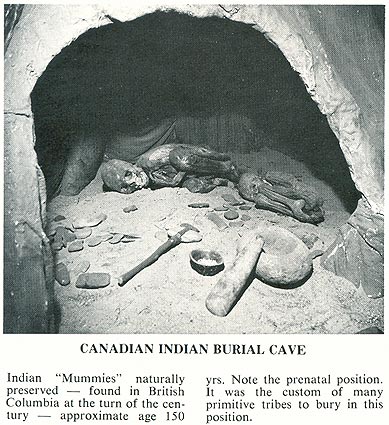 indianische Begrbnishhle im Niagara Falls Museum